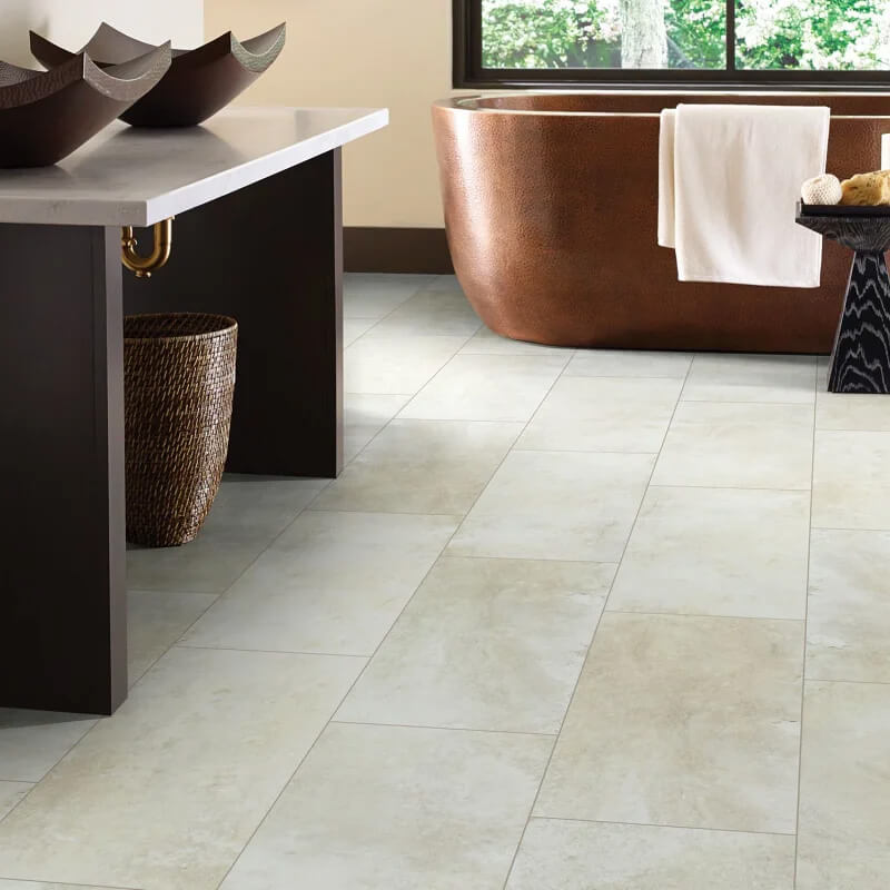 luxury-vinyl-flooring-for-bathrooms | Carpet House Flooring Center