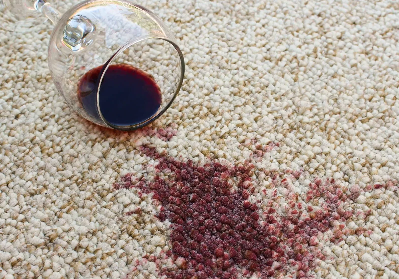 carpet-wine-stain | Carpet House Flooring Center